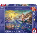 Schmidt Spiele 59479 Thomas Kinkade: Disney Arielle 1000...