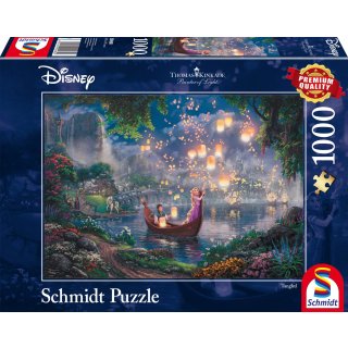 Schmidt Spiele 59480 Thomas Kinkade: Disney Rapunzel 1000 Teile