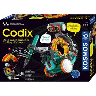 KOSMOS 620646 Codix - Dein mechanischer Coding-Roboter