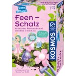 KOSMOS 657857 Feen-Schatz Experimentierkasten mit Amethyst, Perlen, Hammer und Meißel zum Ausgraben.