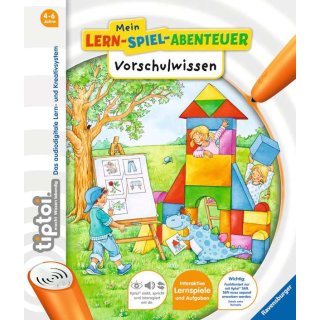 Ravensburger 41805 tiptoi® Mein Lern-Spiel-Abenteuer Vorschulwissen