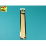 ABER WL 1x8 - Holzleisten/ Limewood slats 1 x 8 x 245mm x 9 pcs.