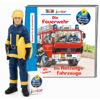 Tonies 10000150 - Wieso Weshalb Warum Junior - Die Feuerwehr/Die Rettungsfahrzeuge