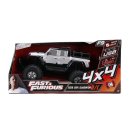 JADA 253209005 Fast&amp;Furious RC Jeep Gladiator 4x4 1:12