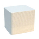 folia 2326 - Blanko-Bierfilze, quadratisch, 93 x 93 mm Bierdeckel, weiß, unbedruckt