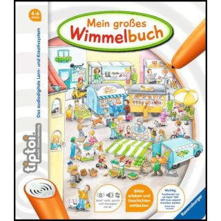Ravensburger 44567 tiptoi® Bilderbuch Mein großes Wimmelbuch