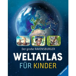 Ravensburger 55454 Der große Ravensburger Weltatlas für Kinder