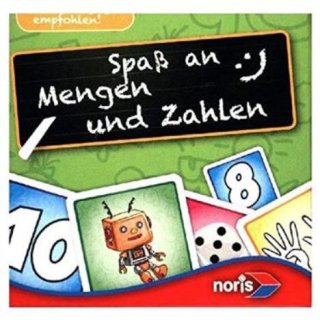 Noris Spiele 606071279 Mini Lernspiel Spaß an Mengen und Zahlen