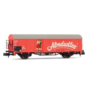 Arnold HN6498 - ÖBB, 2achs. Ged. Güterwagen Gbs "Almdudler"