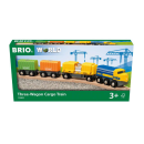 BRIO 63398200  Güterzug mit drei Waggons