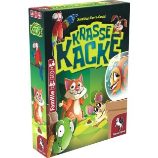 Pegasus Spiele Kartenspiel 18320G Krasse Kacke (Empfohlen Spiel des Jahres 2019)