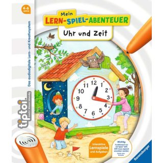 Ravensburger 65885 tiptoi® Mein Lern-Spiel-Abenteuer Uhr und Zeit