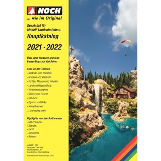 NOCH 72210 Katalog 2021/2022 Deutsch mit UVPs