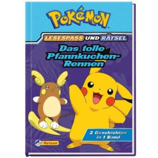 Nelson Pokémon: Das tolle Pfannkuchen-Rennen - 2 Geschichten in 1 Buch (Hardcover)