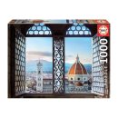 EDUCA 18460 Sicht auf Florenz 1000 Teile Puzzle
