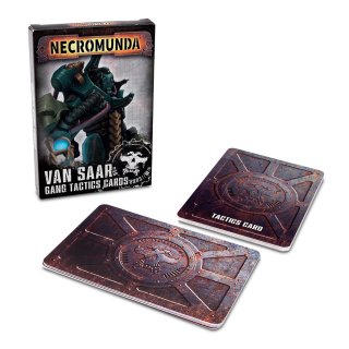 Games Workshop 300-18 2NECROMUNDA: VAN SAAR GANG TACTICS CARDS