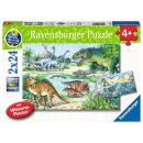 Ravensburger 2 X 24 Teile - 5128 WWW: Saurier und ihre...