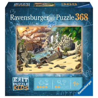 Ravensburger Exit Kinderpuzzles - 12954 Das Piratenabenteuer