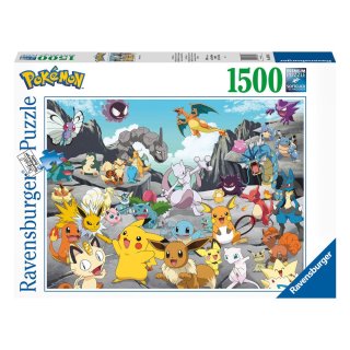 Ravensburger 1500 Teile - 16784 Pokémon Classics