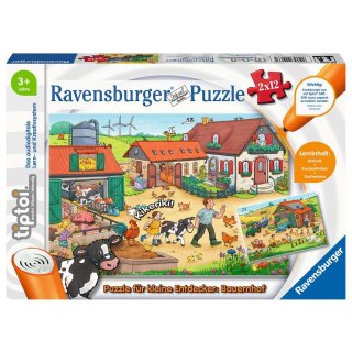 Ravensburger 00066 tiptoi® Puzzle Puzzle für kleine Entdecker: Bauernhof