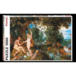 PIATNIK PUZZLE 1.000 TEILE 554544 - Rubens &  Brueghel d. Ä. - Der Garten Eden