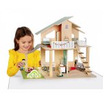 Eichhorn 100002505 Puppenhaus mit Möbeln