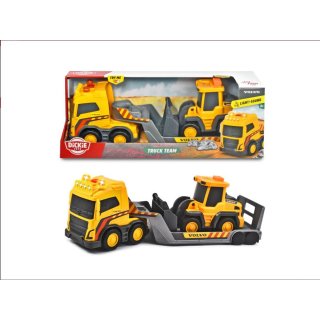 Dickie Toys 203725008 Volvo Truck Team, Try Me