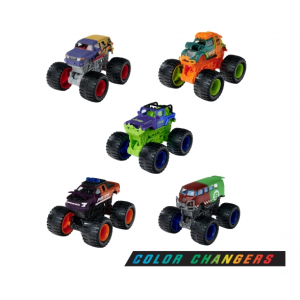 Majorette 212057257 Monster Rockerz Color Changers, 5-asst.