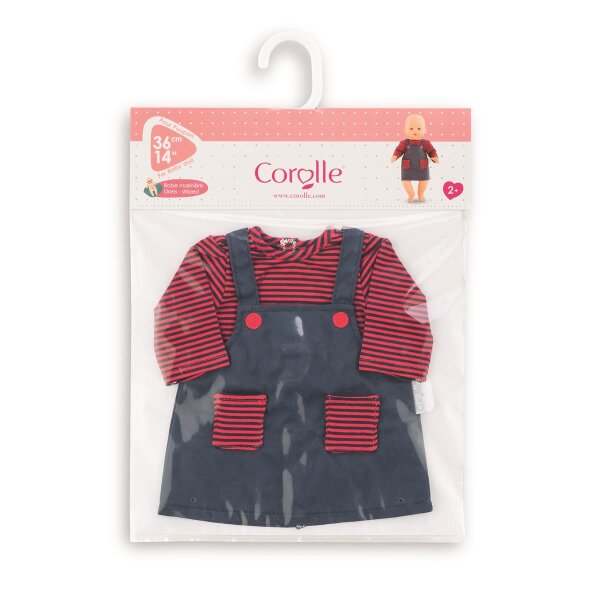 Corolle 9000140960 -  MGP 36cm Kleid, gestreift