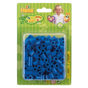 HAMA 8509-00  Maxi Blister Packung mit 250 Perlen  Blau