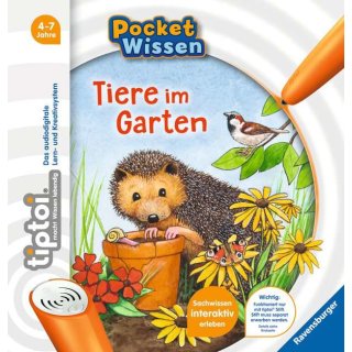 Ravensburger 65891 tiptoi® Pocket Wissen Tiere im Garten