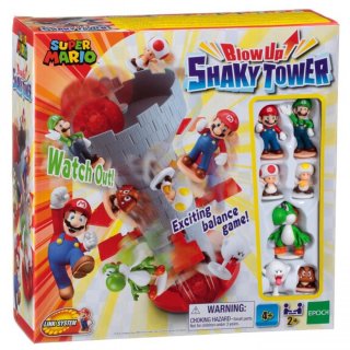 Epoch Games L7356 Super Mario™  Blow Up! Shaky Tower