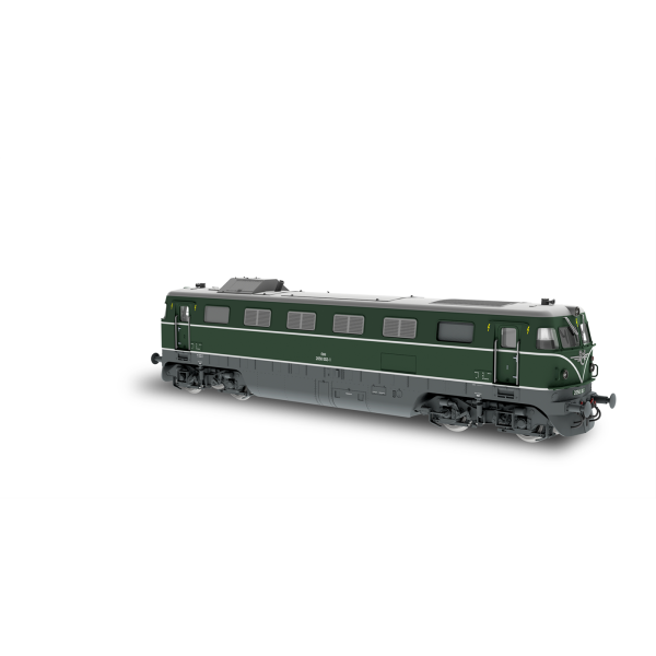 Jägerndorfer -  20520 H0 DC D-Lok 2050.002 grün Metall