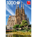 JUMBO 18835 PUZZLE Sagrada Familia Sicht Barcelona - 1000...