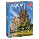 JUMBO 18835 PUZZLE Sagrada Familia Sicht Barcelona - 1000...