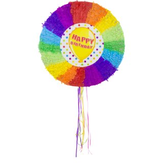Folat 60924 Pinata Happy Birthday Balloons
