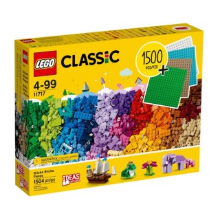 LEGO 11717  Classic Extragroße Steinebox mit Bauplatten