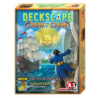Abacus Spiele 38211 Deckscape – Crew vs Crew – Die Pirateninsel