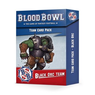 Games Workshop 200-93 BLOOD BOWL: BLACK ORC TEAM CARD PACK