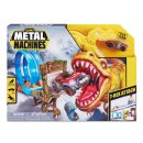 METAL MACHINES© Spielset T-Rex mit 1 Auto & 2...