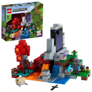 LEGO® 21172 Minecraft™ Das zerstörte Portal