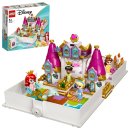 LEGO® 43193 Disney Princess Märchenbuch Abenteuer mit Arielle, Belle, Cinderella und Tiana