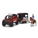 Dickie Toys 203837018 Horse Trailer Set, Try Me