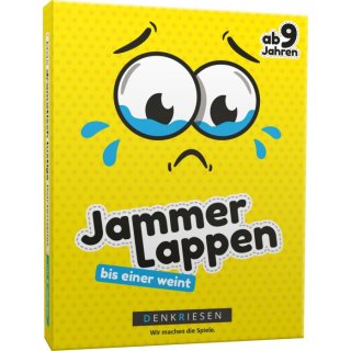 DENKRIESEN JA4000 JAMMERLAPPEN® - Das dramatisch lustige Kartenspiel - "bis einer weint"