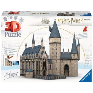 Ravensburger 11259 Puzzle 3D Puzzle: Harry Potter Hogwarts Schloss - Die Große Halle