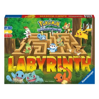 Ravensburger 26949 Brettspiele Das verrückte Labyrinth – Pokémon