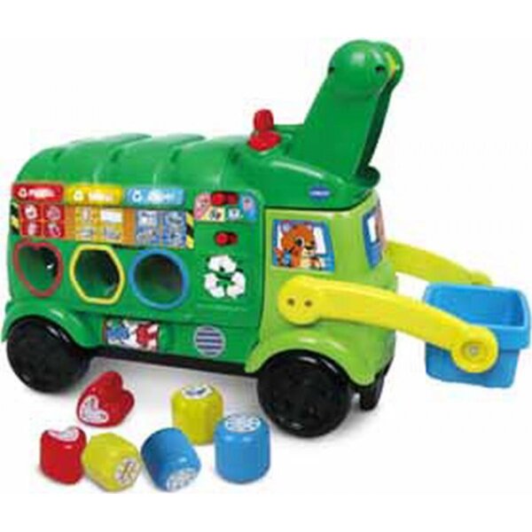 Vtech 80-541804 2-in-1 Recycling-Rutschauto