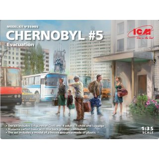 ICM 35905 Chernobyl5. Extraction (4 adults, 1 child and luggage)