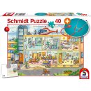 Schmidt Spiele 56374 Im Kinderkrankenhaus, 40 Teile, mit Add-on (Stethoskop)