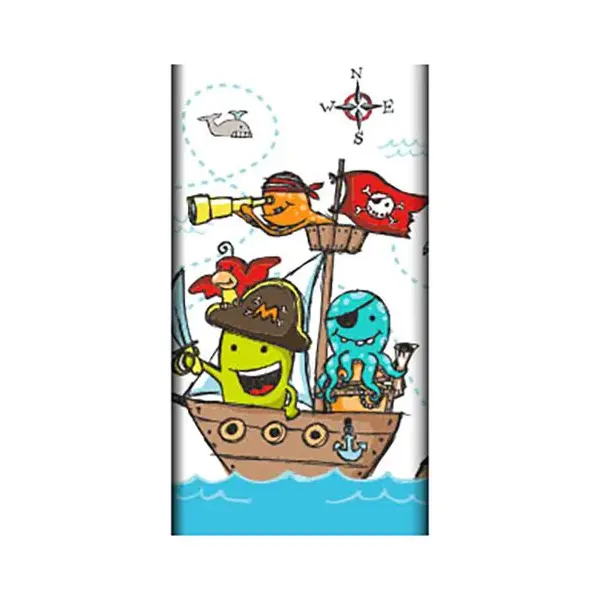 Papstar, Tischdecke, Papier 120 cm x 180 cm "Pirate Crew"